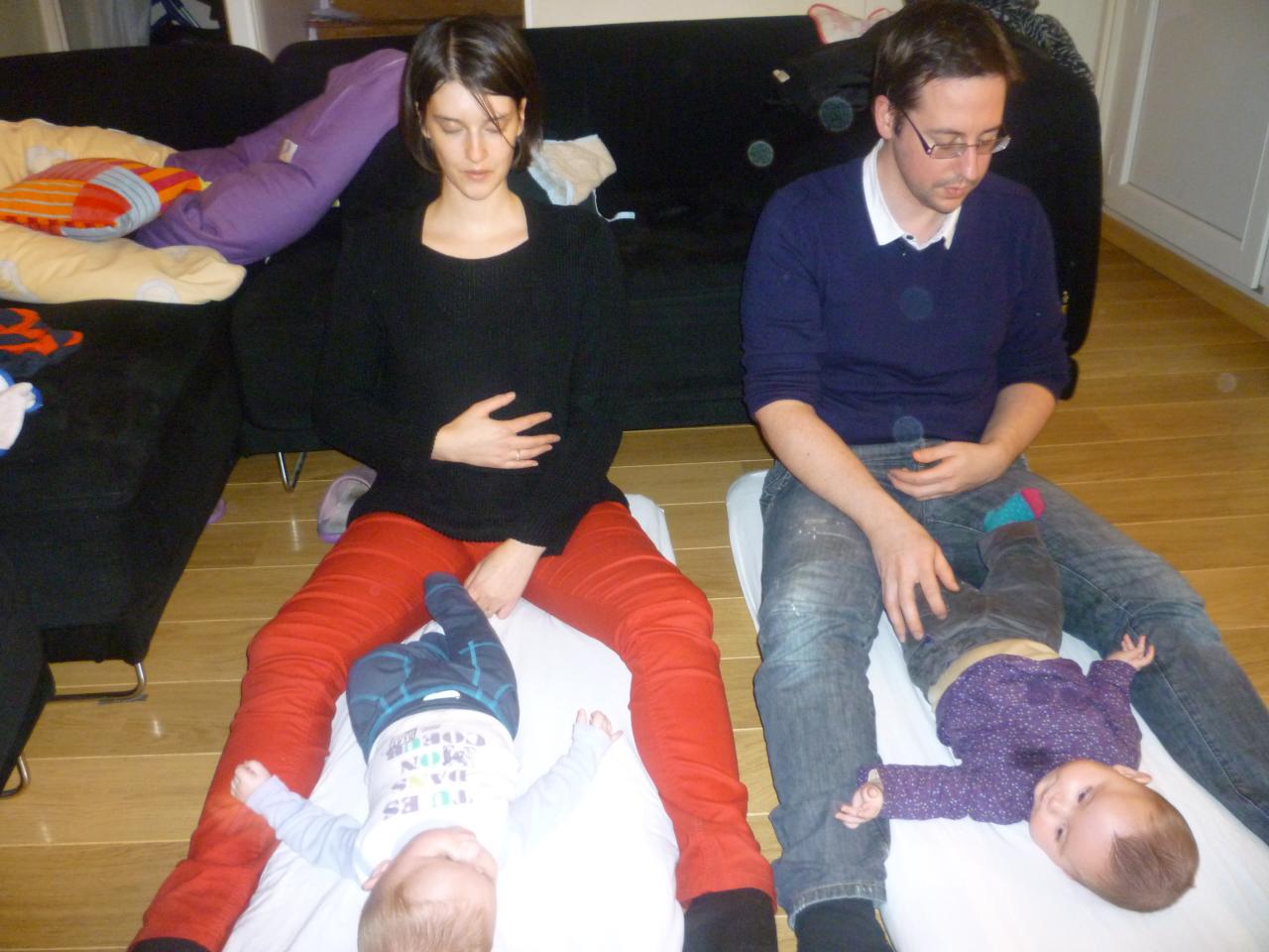 séance de relaxation pour papa et maman 